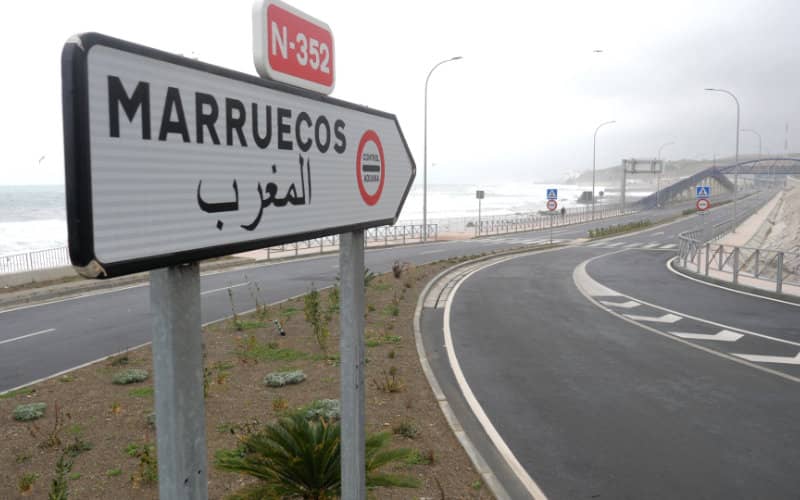 ouverture frontieres maroc espagne sebta melilla