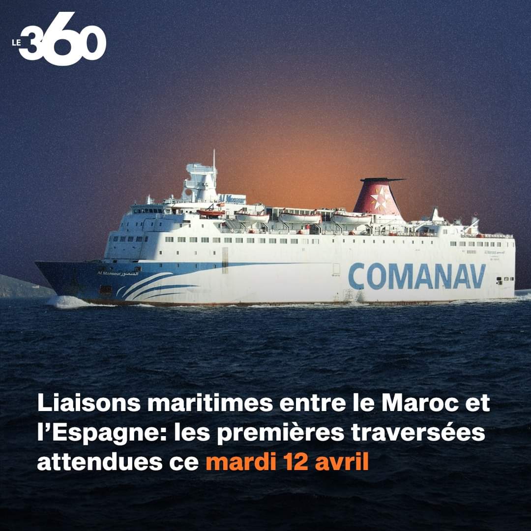 Réouverture Traversées Maritimes Espagne Maroc